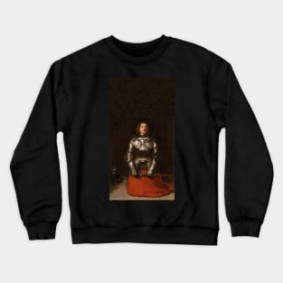 Jeanne d'Arc by John Everett Milais Crewneck Sweatshirt